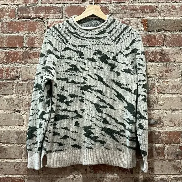 Madewell Alexia Alpaca‎ Mock Neck Sweater Size XS - Picture 4 of 8